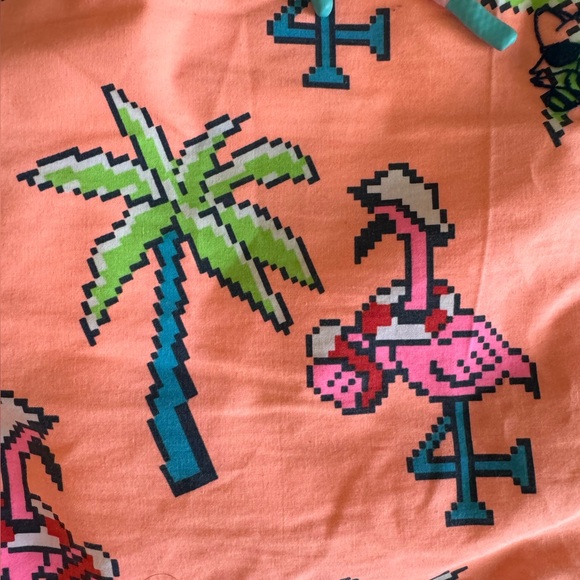 Party Pants Pink Mingo Swim Shorts Size M - Picture 3 of 8